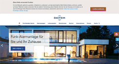 Desktop Screenshot of daitem.de